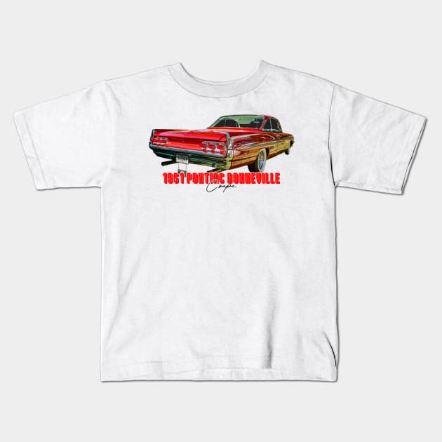 1961 Pontiac Bonneville Coupe Kids T-Shirt by Gestalt Imagery